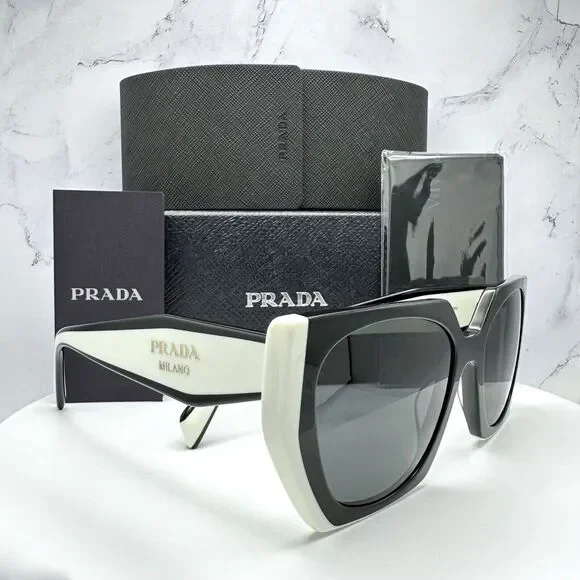 Prada PR01YS sunglasses black frames ivory havana temple Prada | Accessories | Prada Brown Sunglasses Bold Frame With  main image 3